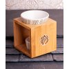 Mani Bhadra Yggdrasil Aroma lampa Bambus a keramika, 11 x 9,5 cm 1