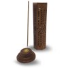 Mani Bhadra Věž Sesam Stojánek na vonné tyčinky dřevěný, 30 cm