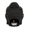 Mani Bhadra Aroma lampa Hlava Buddhy černá, 14 x 9 x 9 cm 2