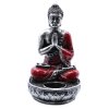 Ancient Wisdom Svícen na čajovou svíčku Buddha červený, 22 x 12,5 x 11 cm 1