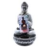 Ancient Wisdom Svícen na čajovou svíčku Buddha bílý, 22 x 12,5 x 11 cm