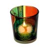 Mani Bhadra Strom života Skleněný svícen na čajové svíčky, 6 x 5 cm