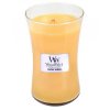 WoodWick Seaside Mimosa vonná svíčka s dřevěným knotem, 609,5 g