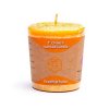Yogi & Yogini Naturals Votivní svíčka 2. Chakra oranžová, 1 ks