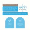 Aromafume Vonné cihličky Feng Shui Water Voda, 9 ks 5