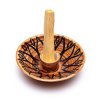 Mani Bhadra Kadidelnice Keramická miska pro pálení dřívek Palo Santo, hnědá 1