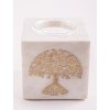 Holy Smokes Aroma lampa a Kadidelnice 2 v 1 Tree of life Strom života Mramor, 10 x 9 x 9 cm 3