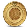 Mani Bhadra Stojánek na vonné tyčinky a kužely Flower of Life (Květ života), Ø 10 cm