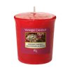 Yankee Candle Votivní svíčka Peppermint Pinwheels, 49 g