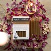 Spirit of Equinox Magic Spell Candles Magické svíčky Grounding Stabilita a uzemnění (Hnědá), 12 ks x 9 g. 2