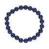 Mindful Frog Čakrový náramek s drahými kameny 5. Krční Čakra Lapis lazuli (korály) 1