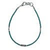 Ancient Wisdom Nepálský Náramek z drahých kamenů Turquoise & Teardrop (Tyrkys a slza), 19,5 x 0,2 cm