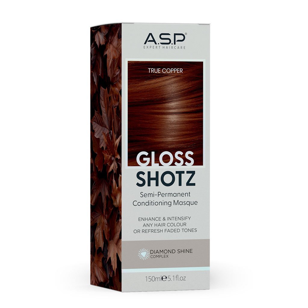 semi permanentna farba asp gloss shotz true copper 150ml