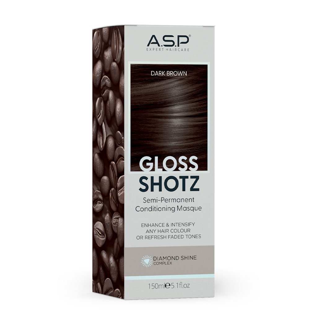 semi permanentna farba asp gloss shotz dark brown 150ml