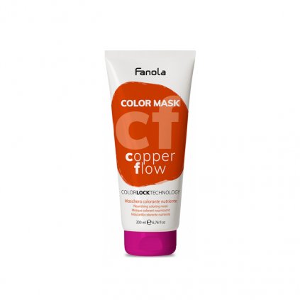 fanola farebna maska copper flow 200ml andopa sk