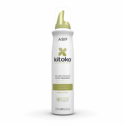 aktívna pena na jemné vlasy bez objemu asp volume enhance 250ml