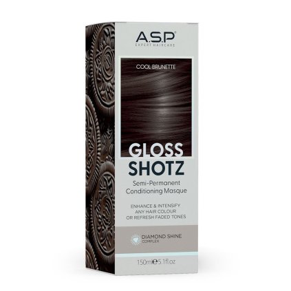 semi permanentna farba asp gloss shotz cool brunette 150ml
