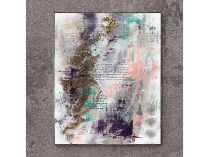 ROSA – modern absztrakt akril festmény