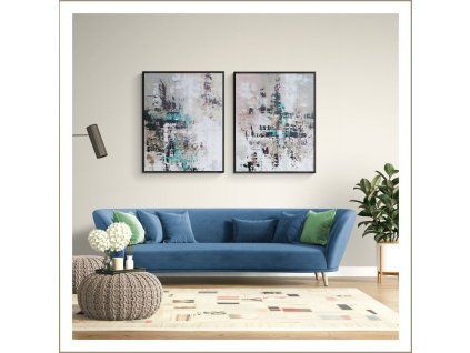 Türkíz páros festmény