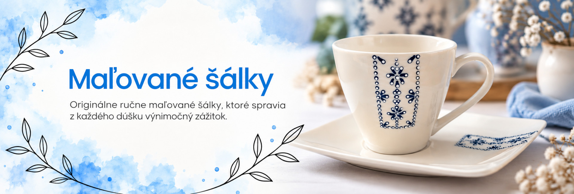 Maľované šálky
