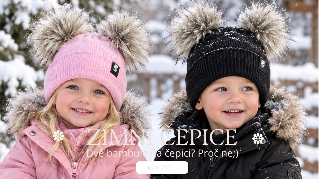 Cepice zima deti
