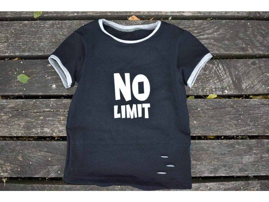 tričko černé - No Limit