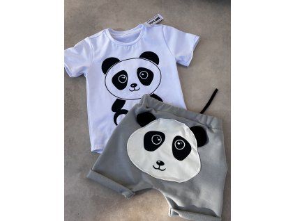Dětské kraťasy baggy Panda ocelot