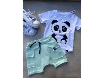 Chlapecké kraťase baggy Mint kapsáče