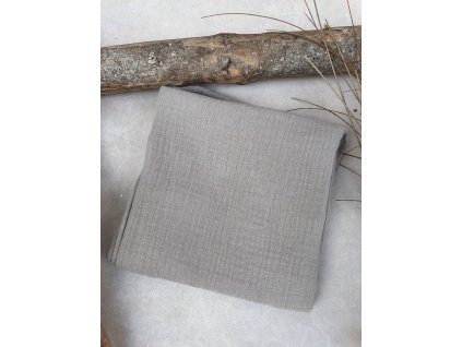 Mušelínová plenka klasik - mocca