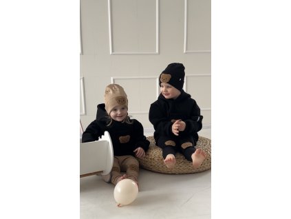 čepice žebrovaná mocca Little Bear jaro