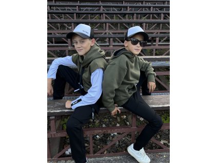 Dětské teplaky klasik černé Street black