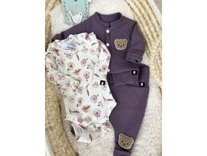 Body žebrované BASIC macešky dlouhý rukáv