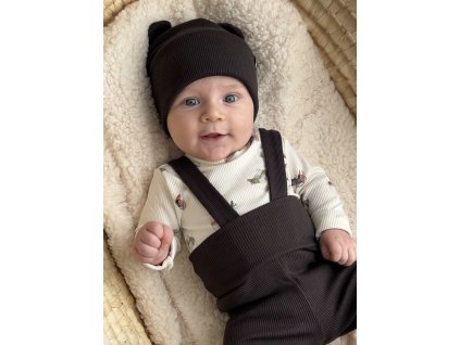 Body žebrované BASIC letadla dlouhý rukáv