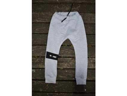 Dětské tepláky baggy NO LIMIT - grey