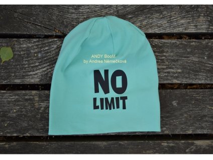 Dětská čepice NO LIMIT mint