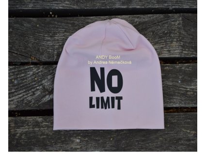 čepice NO LIMIT candy pink