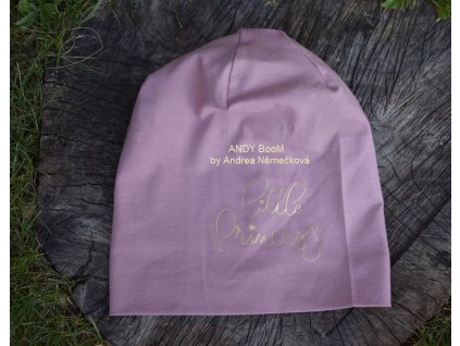 Dětská čepice Little Princess  lila