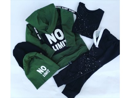 mikina NO LIMIT - khaki