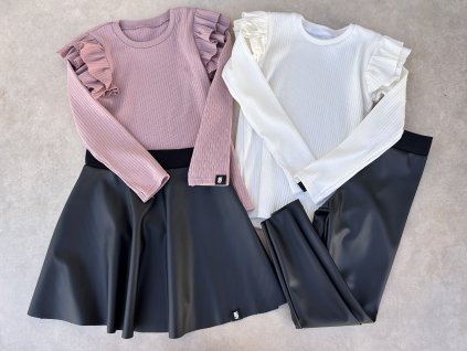 Dětská koženková sukně