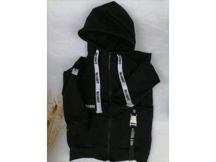 mikina NO LIMIT - černá