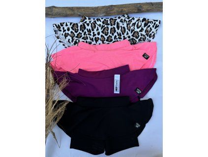 Dívčí kraťasy se sukničkou-Morgana černá