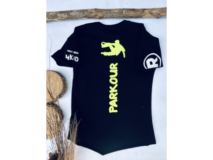 tričko STREET parkour black