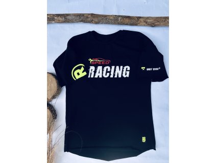 tričko STREET racing black s krátkým rukávem