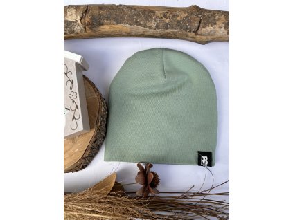 Dětská čepice AB4k oliva