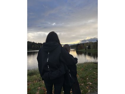 Dámská mikina Boom Bear black mom