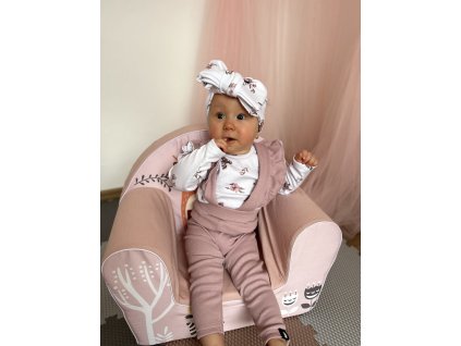 tričko žebrované BASIC pivoňky