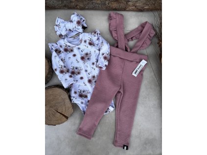 Body žebro BASIC květy akvarel