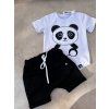 Dětské kraťasy baggy Panda black