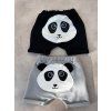 Dětské kraťasy baggy Panda black