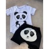 Dětské kraťase baggy Panda black